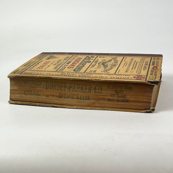 1927 CA Fresno City/County Directory Polk Classified Business Ancestry Genealogy - Picture 7 of 16